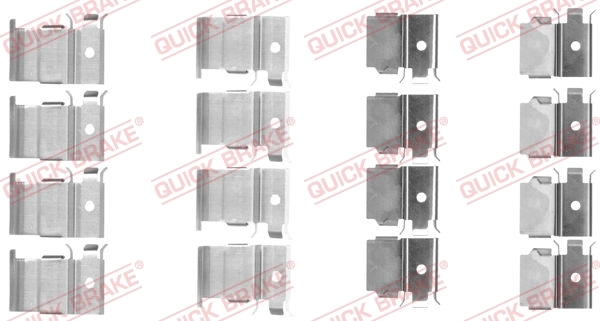 Accessory Kit, disc brake pad